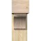 Ekena Millwork Legacy Block Rough Sawn Bracket w/ Offset Brace, Douglas Fir, 8"W x 20"D x 20"H BKT0806X20X20LEC05RDF - alternate 3